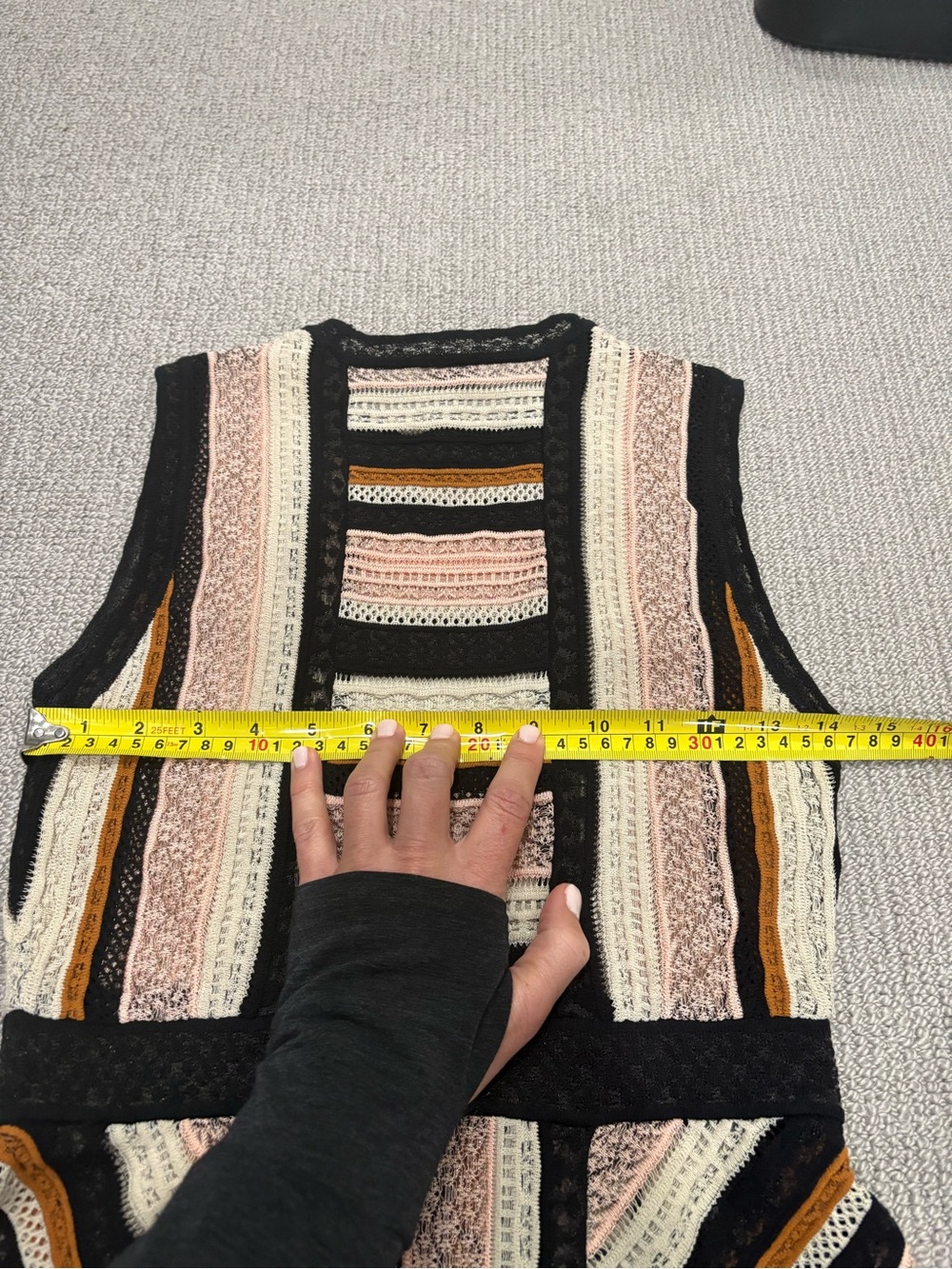 Missoni Iconic Knit Fit & Flare Multicolor Dress w/ Black Slip | Medium | IT 40 - Picture 12 of 12